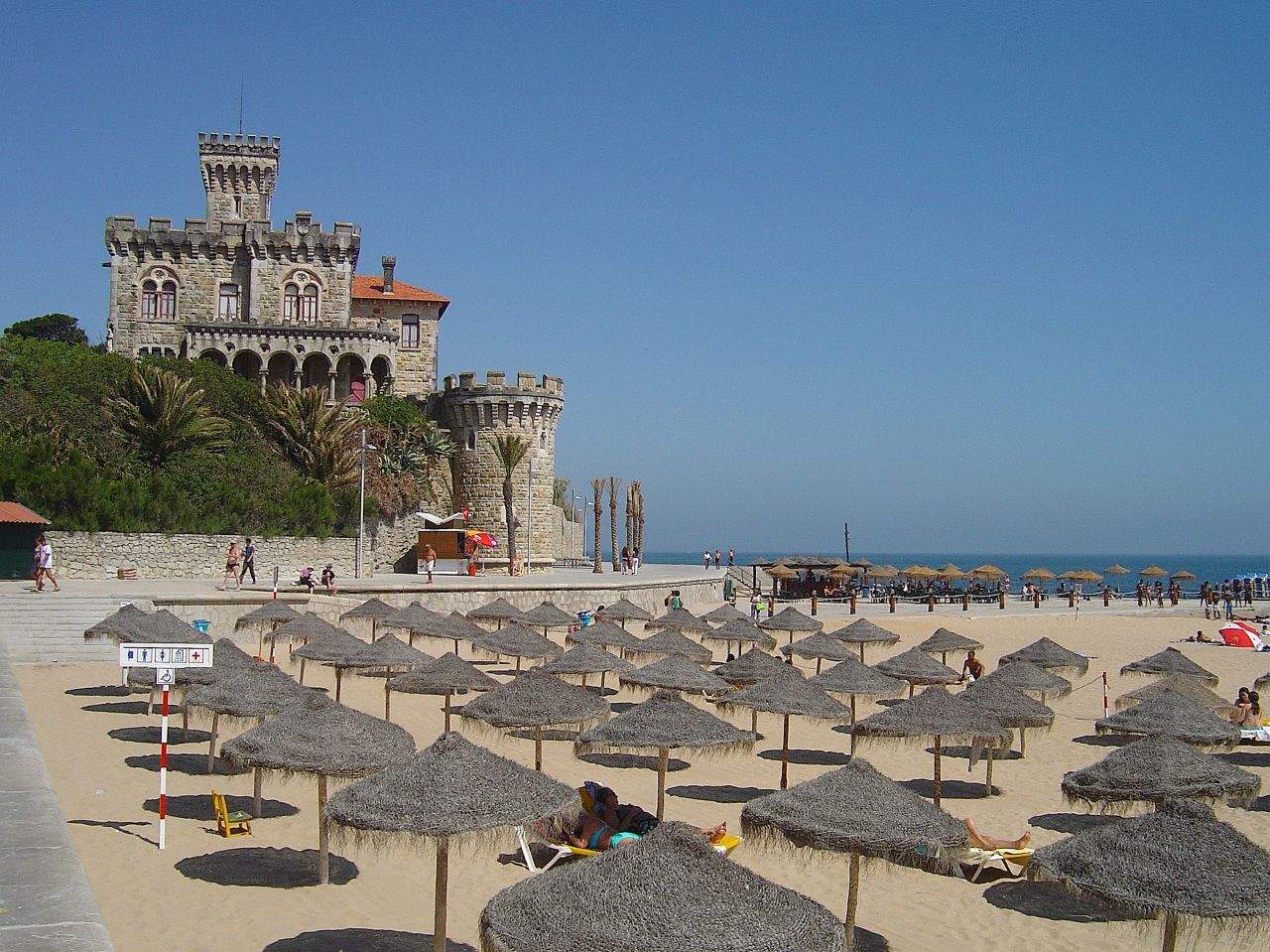 Plus belles plages de Lisbonne - Plage du Tamariz - Estoril