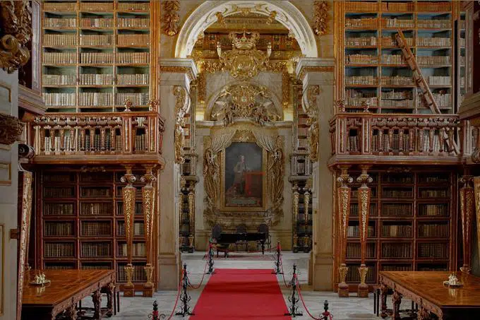 Visitar Coimbra - Biblioteca Joanina