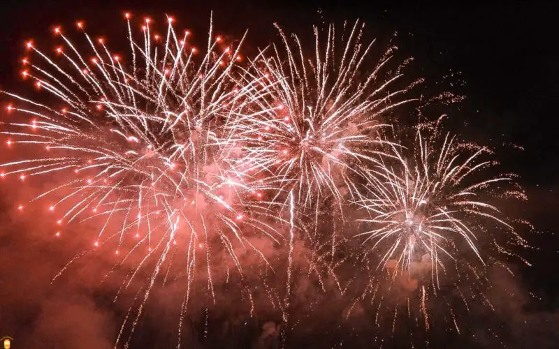 Fogo de artificio - Passagem de Ano em Portugal