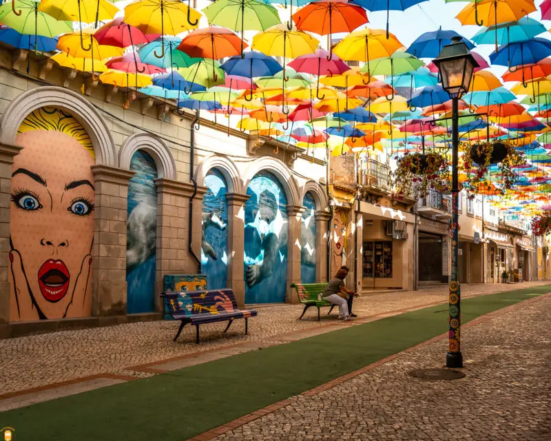 Agueda - Umbrella Sky Project - Portugal
