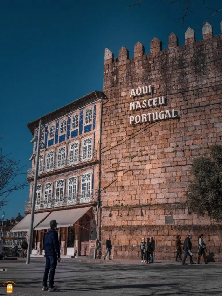 Aqui nasceu portugal - Guimarães - Minho - Northern Portugal