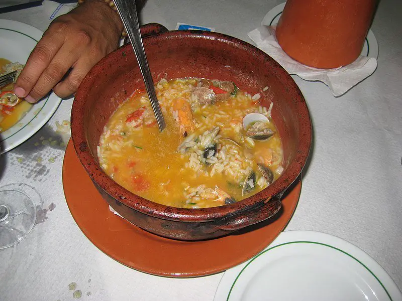 plats portugais - arroz de marisco