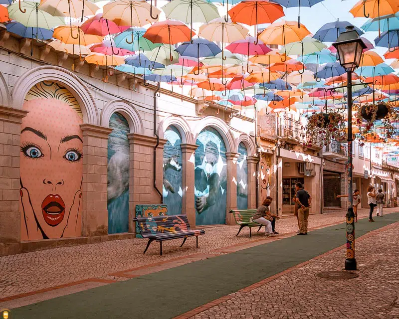 Umbrella Sky Project - Agueda - Portugal