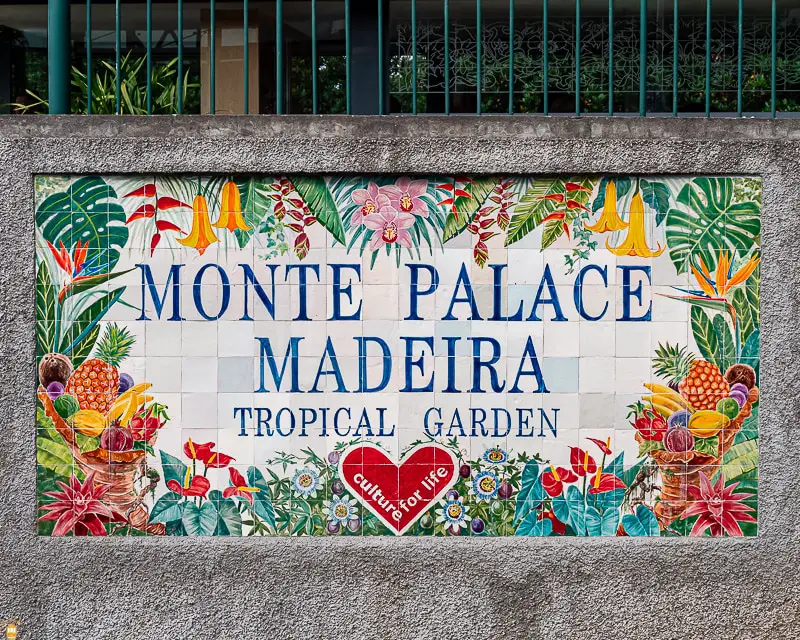 monte palace funchal madere