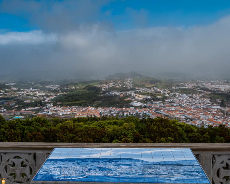 Miradouro Pico das Cruzinhas - Monte Brasil - Angra do Heroismo - Ilha Terceira