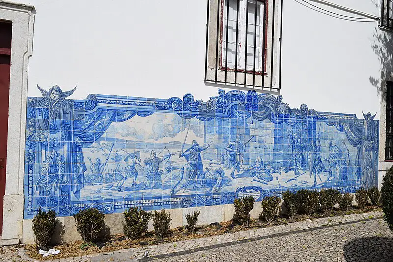 miradouro de Santa Luzia lisbonne  - Azulejos