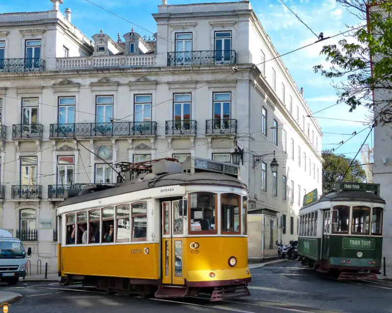 comment se deplacer a lisbonne - tramway