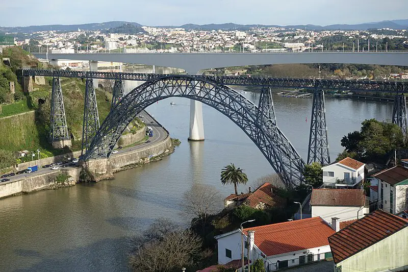 Ponte Maria Pia - pont de porto